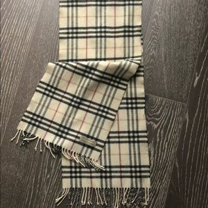 Burberry scarf